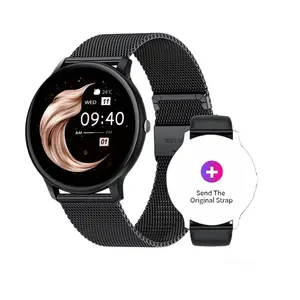 Fashion Classic Smart Watch 1.5 Inch Screen Digital Music Control Wireless Calling Unisex Sports Watch for Android and iOS Phones