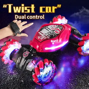 Gesture Sensor Transforming Car, Rechargeable Remote Control Toy Vehicle, Deformation Car, Children’s Gift, Drift & Stunt RC Off-Road Car