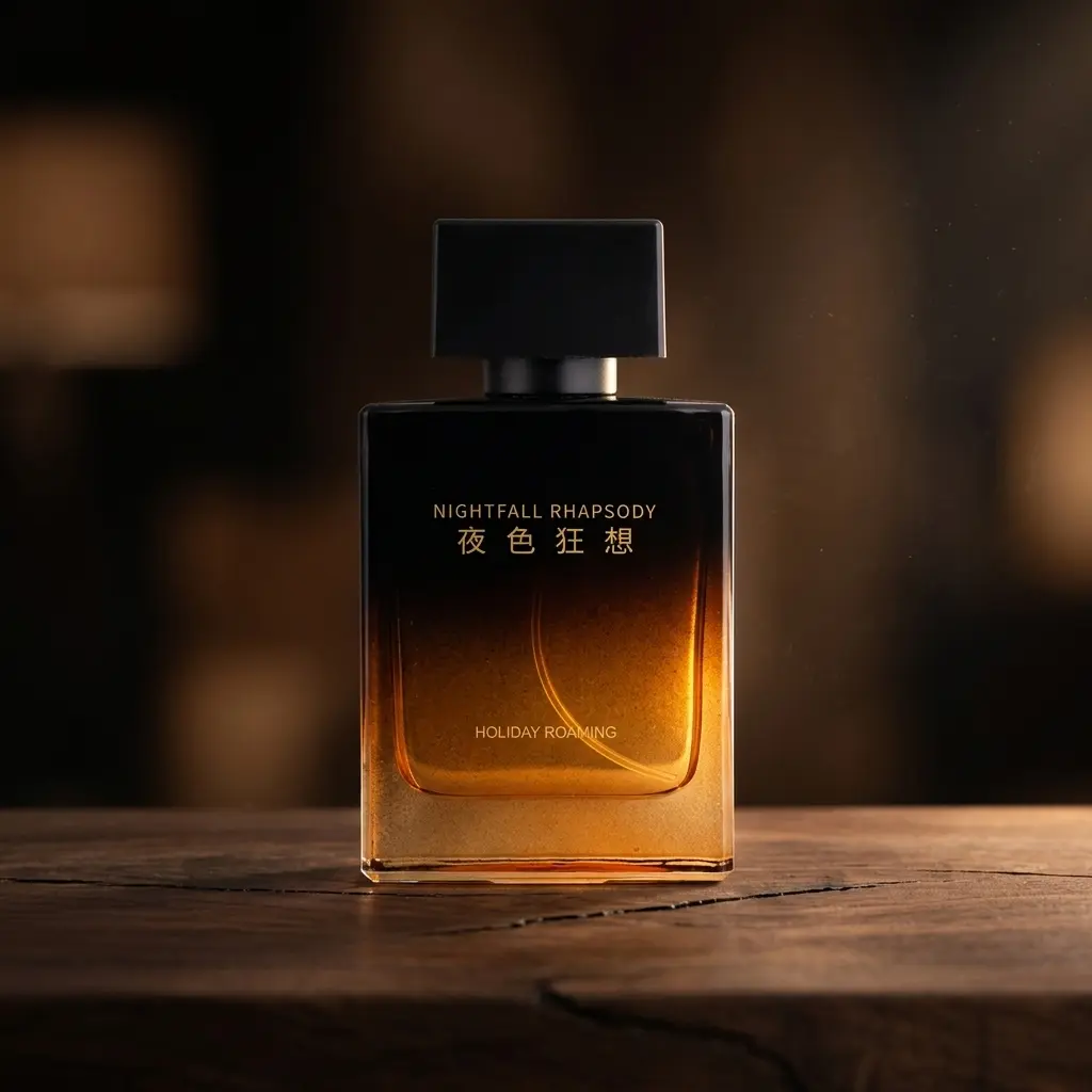 Nightfall Eau de Toilette for Men, 1.7fl.oz - Woody Fruity Scent with Lemon & Vanilla Notes, Alcohol-Based Perfume, Refreshing Fragrance for Casual Attire Aromatic Citrus