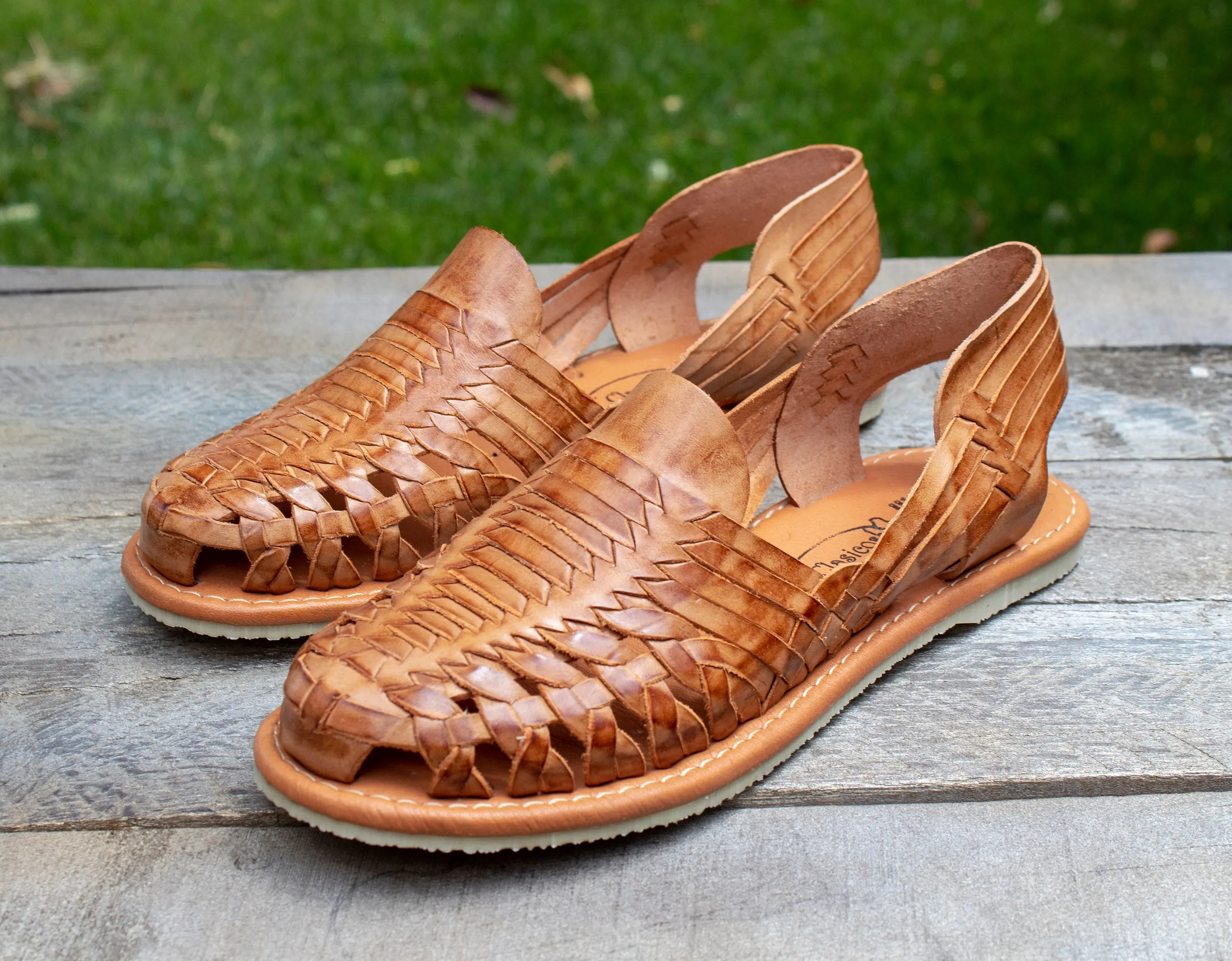 WOMENS MEXICAN SANDALS handmade leather shoe huarache
