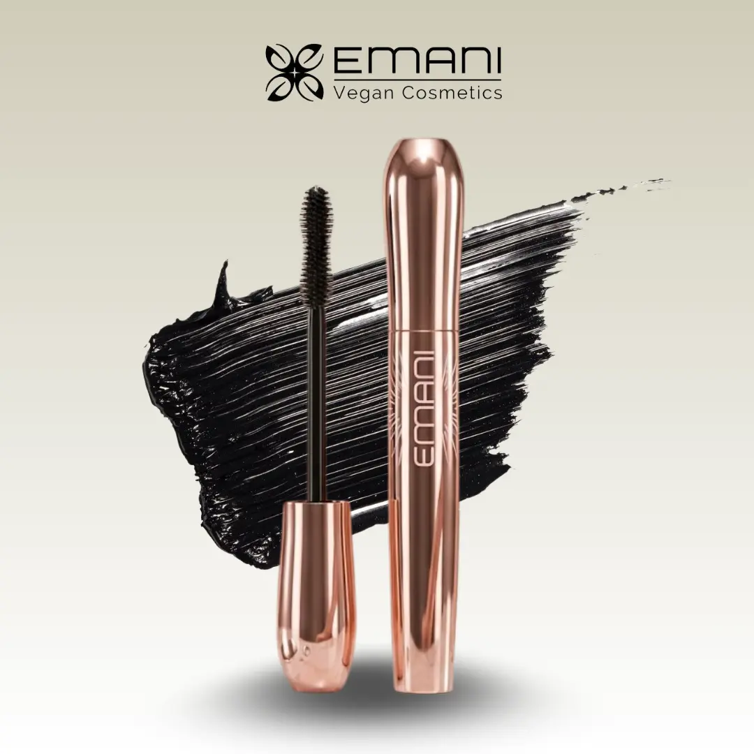 [Emani] Healthy Lash Mascara for Fuller, Lifted Lashes | Buildable Volume, Smudge-Free, Vegan Formula