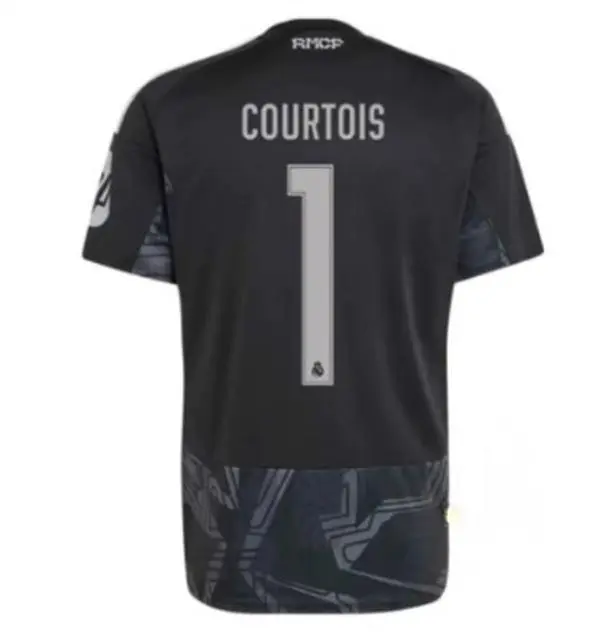 Men’s Black Goalkeeper Soccer Jersey | Geometric Graphic Football Shirt | Lightweight Breathable Game Day Sportswear