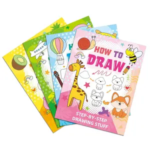Balzac Children's Coloring Book with Animal-Themed Cartoon Fun Doodles & Simple Sketches for Early Childhood Education and Preschool Learning Step-by-Step Drawing Stuff