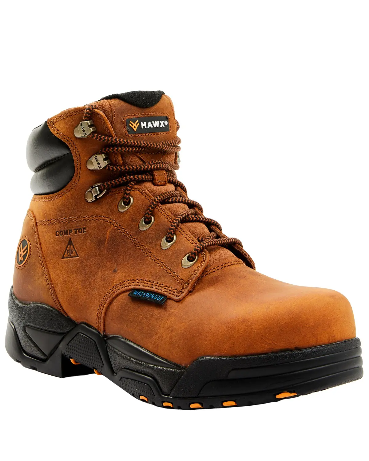 Hawx Men's Men'S 6" Enforcer Lace-Up Waterproof Hiking Work Boot - Bhxcwrpw64