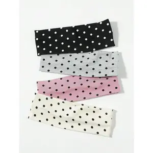Polka Dot Pattern Hair Band Casual Simple Hair Accessories for Women & Girls Minimalist Headwear Suitable for Thick Hair