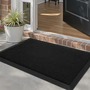 Mesh Quick-Dry Door Mat – Heavy-Duty, Dirt Trapper for Outdoor & Indoor Use, Ideal for Entrance, Mudrooms, Patios, and Garages, Low-Profile, Non-Slip, Washable & Mother's Day Gift