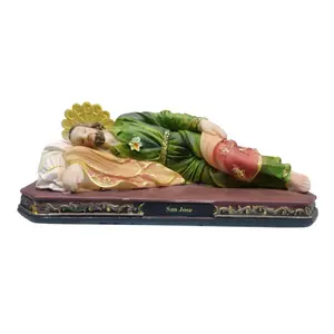 San Jose Dormido 5" inches Tall Sleeping St Joseph Statue - Small Statue Saint Catholic Figure Brand New  Religious Decor
