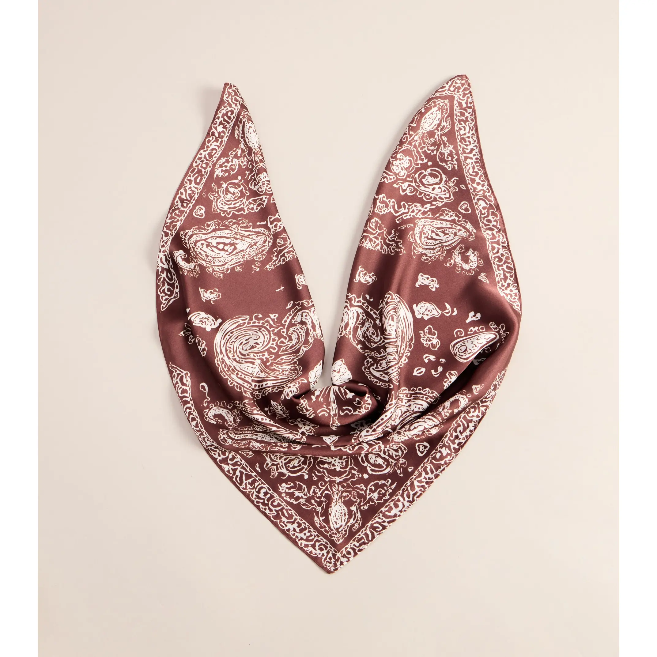 Borrowed From The Rodeo Satin Scarf