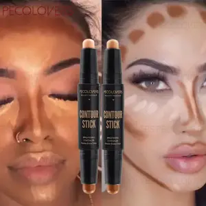 1PC Face Foundation Contour Pen Long Lasting Dark Circles Corrector Skin Tone Corrector Contour Concealers Brightening Stick Cosmetic Makeup
