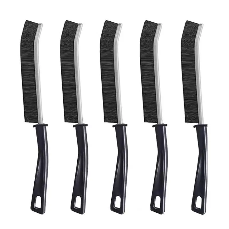 5 PCs Hard Bristle Crevice Cleaning Brush,Small Cleaning Brushes, Grout Cleaner Brush,Toilet Brsh, Scrub Brush for Shower Tile, SkinnyGap Cleaning Tools for Household UseBathroom,Kitchen Home Hardware