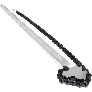 【fathersdaygift】VEVOR 24 Inch Pipe Chain Wrench Heavy Duty 6.7 Inch Chain Wrench
