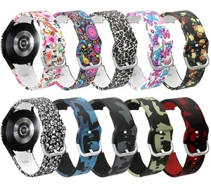 Sport Silicone Watch Band Strap For Samsung Galaxy Watch 4 5 6 7 40/44/45/47mm