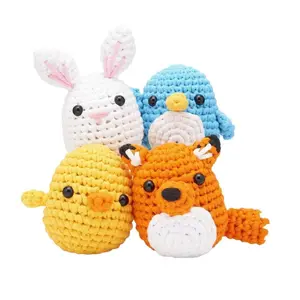 DIY handmade woolen cute dolls. Wonderful crochet handcrafted small ornaments. Suitable for graduation season souvenirs, birthday gifts, and surprise small presents.