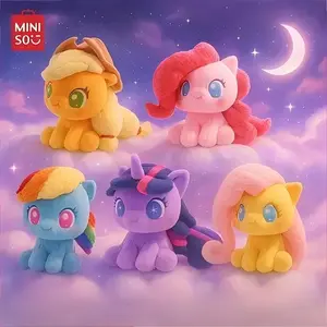 My Little Pony Series Q-Style Sitting Plush Doll | Ultra-Soft Cute Toy & Pillow for Snuggling, Perfect Valentine’s Day & Graduation Gift for Her – Adorable Bedroom Decor for School & Home