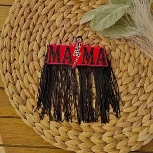 Neon pink mama cheetah car freshie