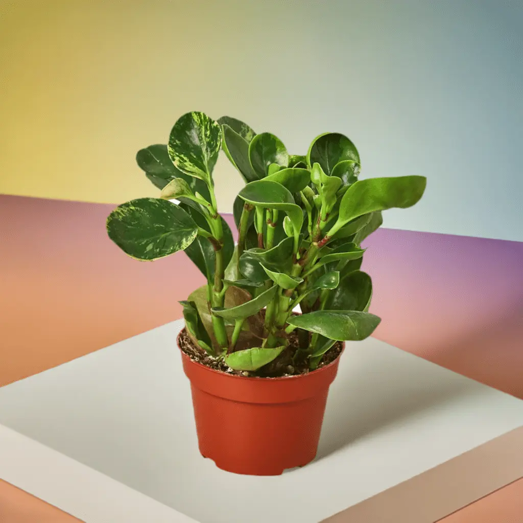 Live Peperomia 'Marble' Indoor Houseplant - Low-Maintenance, Ready-to-Grow Decorative Plant for Home & Garden Use