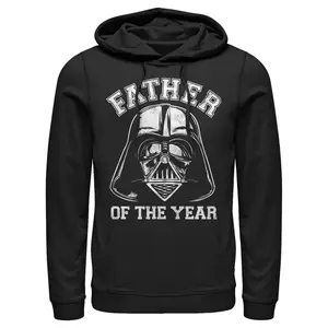 Men's Star Wars Father of the Year Darth Vader Pull Over Hoodie