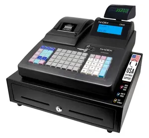 Nadex CR600 Cash Register – Heavy Duty, 9500 PLU, Multiport, Dual Display