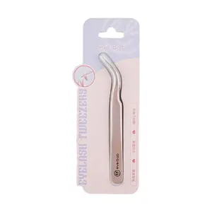 Everbab False Eyelash Tweezers - New Version, Precision Makeup Tool for Beauty & Personal Care