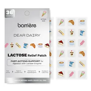 Dear Dairy Lactose Relief Transdermal Patches; World’s First Patch to Support Lactose Digestion, All-Day Dairy Relief & Digestive Comfort