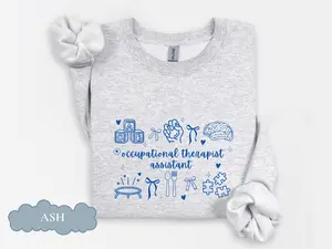 Coquette Occupational Therapy Assistant T-shirt Sweatshirt, Occupational Therapist Sweater, OTA T-shirt, Graduation Gift, Gift for OT shirt, OT Grad Gift