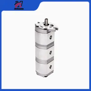zhengquan HGP-111A-F6/6/6R HGP-111A-F8/8/8R Three-stage gear pump high-pressure hydraulic oil pump manufacturer – in stock