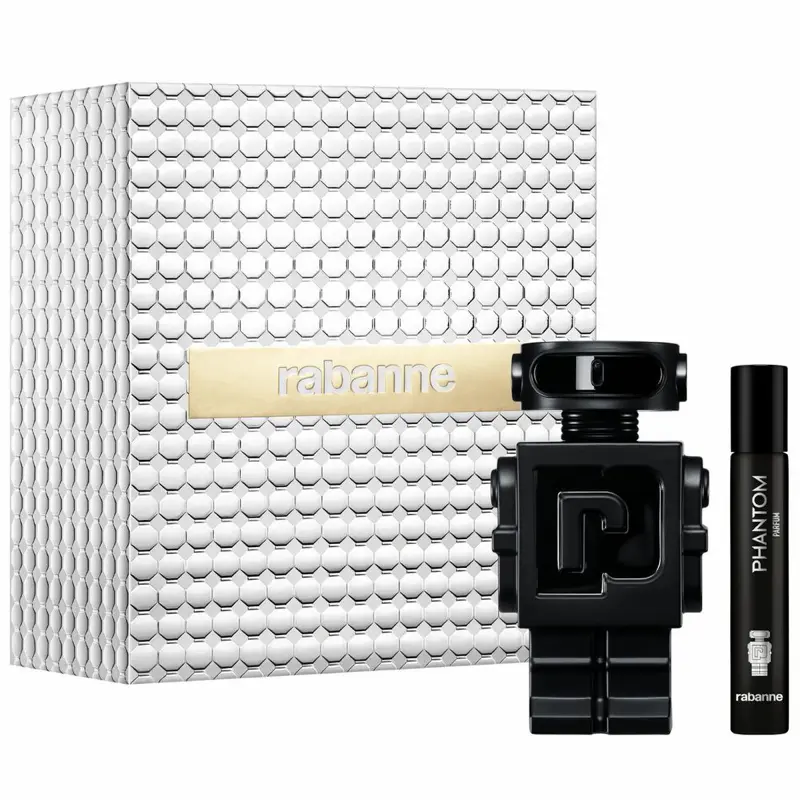 Paco Rabanne Phantom Men's 2-Piece Gift Set - 3.4 Oz EDP, 20 ML EDP Spray