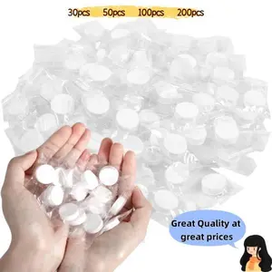 Disposable Compressed Towel, Mini Compressed Towel Tablets, Disposable Compressed Face Towel, Camping Towel, Portable Bulk Compressed Coin Tissues for Home, Travel, Outdoor Sports