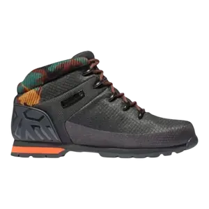 Timberland Heritage Men Boots Black - Premium Leather Upper Padded Collar Rugged Rubber Outsole for Durability and Comfort