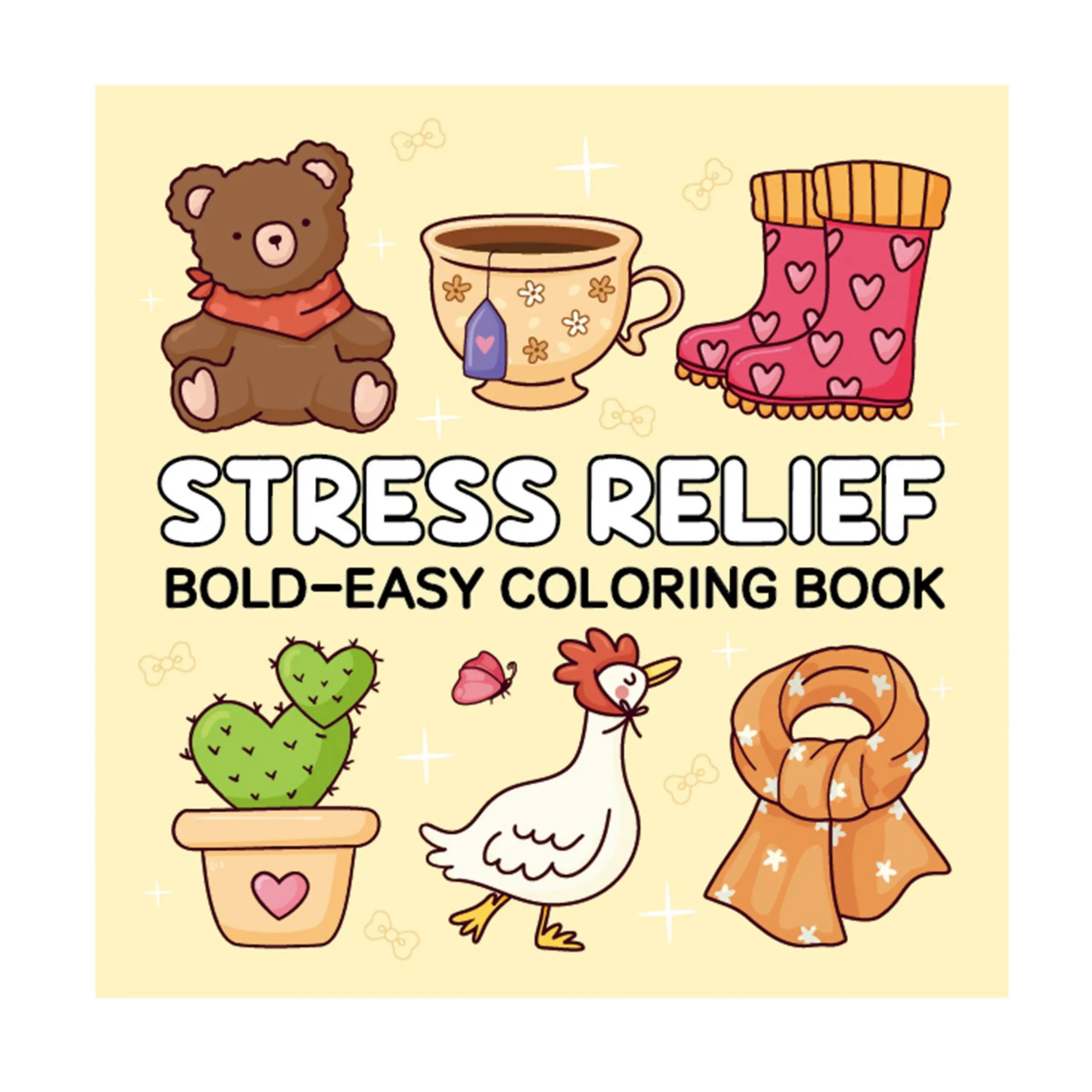 High-Quality Cute Coloring Notebooks, Office Stationery with Multiple Themes & Cute Patterns for Creative Design Space & Stress Reliever