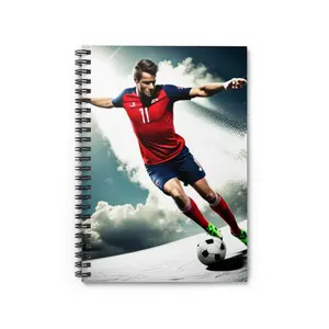 Soccer Dreams Spiral Notebook