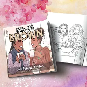 Color Me Brown: Best Friends Coloring Book