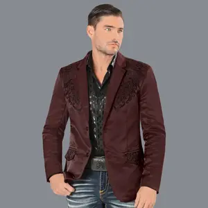 MONTERO Men's Blazer MT2185 Slim Fit - Premium Quality for Casual and Formal Occasions - Fashion