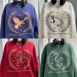 Vintage Ravenclaw Crewneck Sweatshirt, Retro Wizard House Sweatshirts, Hogwarts House Sweatshirt, HP Wizard School Shirt, Potterhead Sweater Gift, Magic World Sweater, Hogwarts Houses Sweatshirt 407122