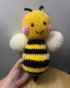 Bumble Bee Crocheted Plushie