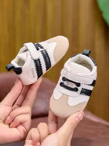 Baby Sports Shoes for Boys & Girls, Soft Sole Infant Walker Shoes, Fashionable Casual Footwear for Spring & Fall, Ages 0-1 Year