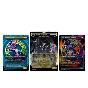 Yu-GiiiOhhhh MTG EDH Commander Proxy Deck - Dark Magic! - Wizards - 100 Cards, 8 Tokens - Magic - Gathering - Yugioh - Proxies - Orica