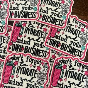 Hydrate Iron on Patches