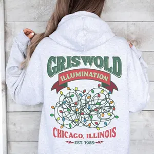Griswold Illumination Hoodie, Christmas Vacation Hoodie, Funny Christmas Hoodie