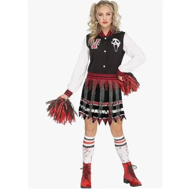 Scream for the Team! - Ghostface - Cheerleader - Costume - Women - 2 Sizes