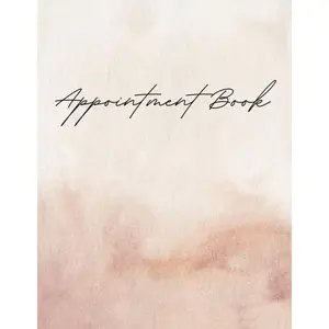 Simple & Stylish Appointment Book: Undated Hourly Planner for Scheduling & Time Management Paperback – April 21, 2025