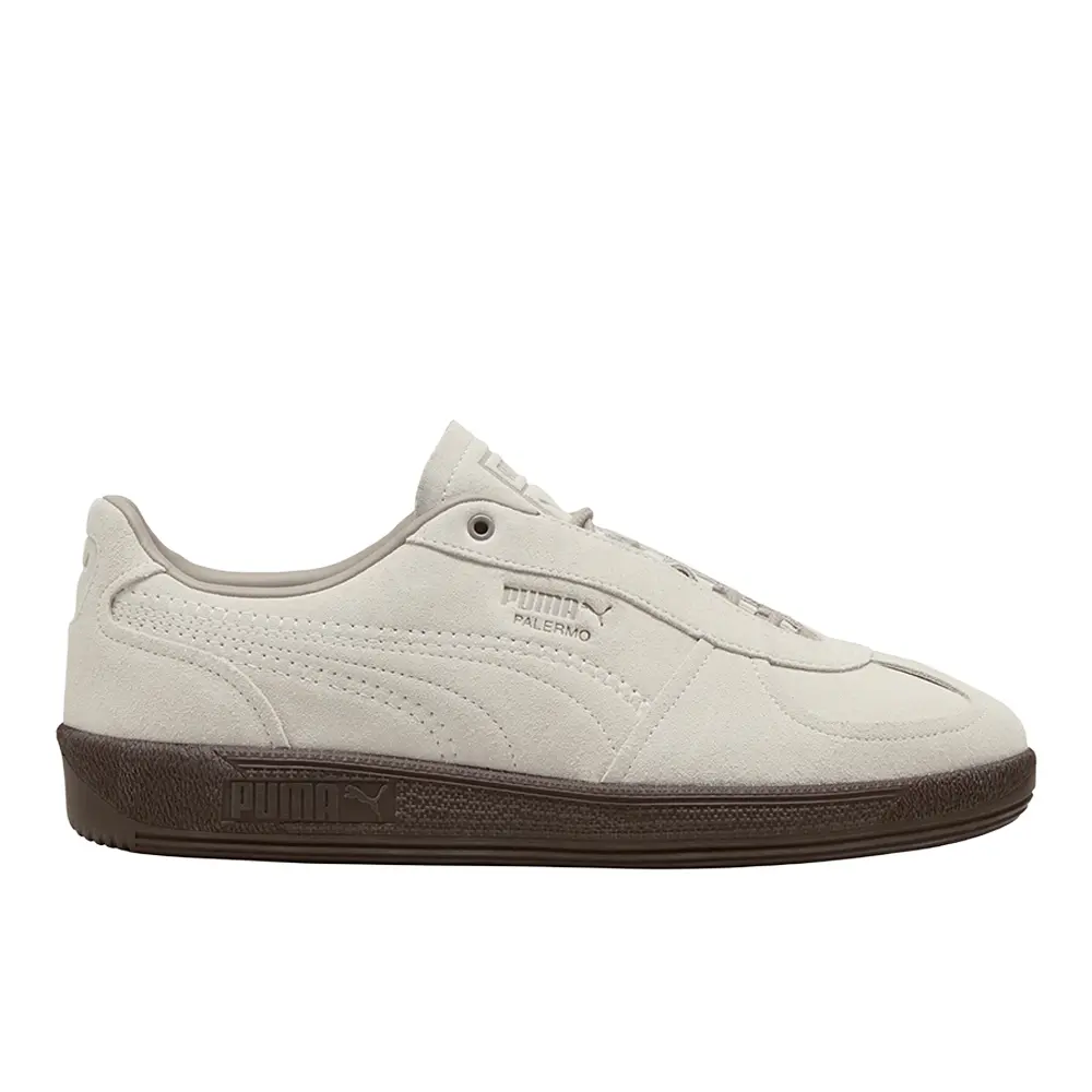 PUMA Mens Palermo Graftman Lace Up Sneakers Shoes Casual - Off White