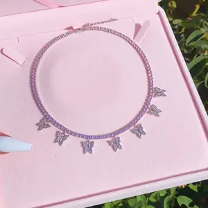 Mariposa tennis choker