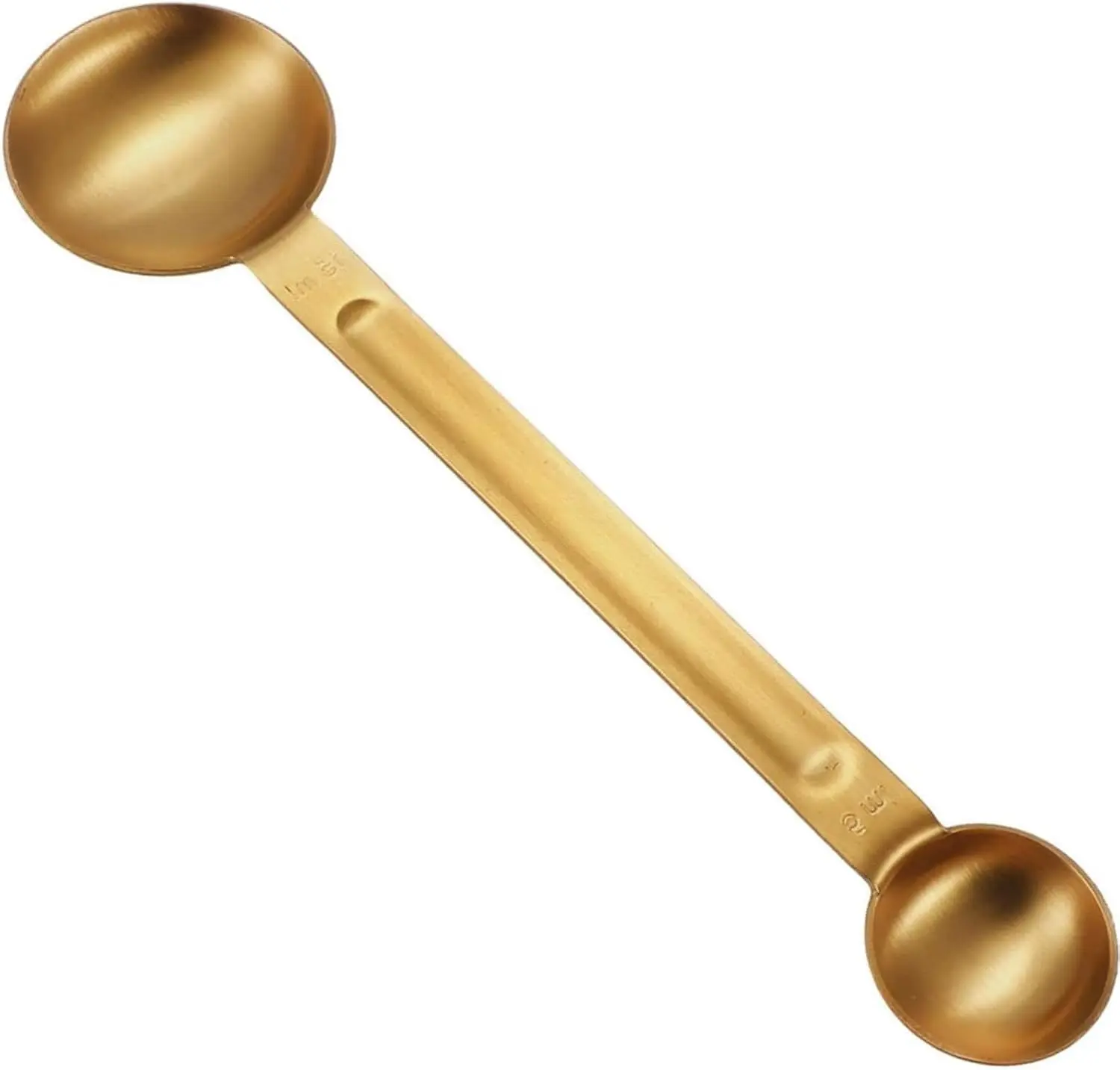 Double Sided Stainless Steel Measuring Spoon - 15ml Kitchen Utensil for Coffee Scooping, Utensils