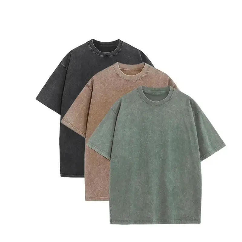 Black+Coffer+Green-Acid Wash Tshirt