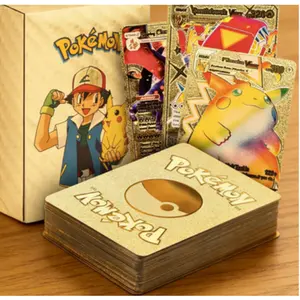 Rare Foil Charizard GX Vmax - 55Pcs Pokemon TCG GOLD PACK Trading Cards