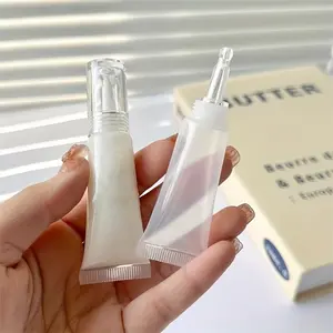 2pcs Travel-Friendly Foundation & Lotion Dispenser Bottles, 10ml/0.34oz & 15ml/0.51oz, Transparent Plastic with White Screw-On Cap, Squeeze Tube Design, Fragrance-Free - Perfect for On-the-Go Cosmetic Makeup Tool