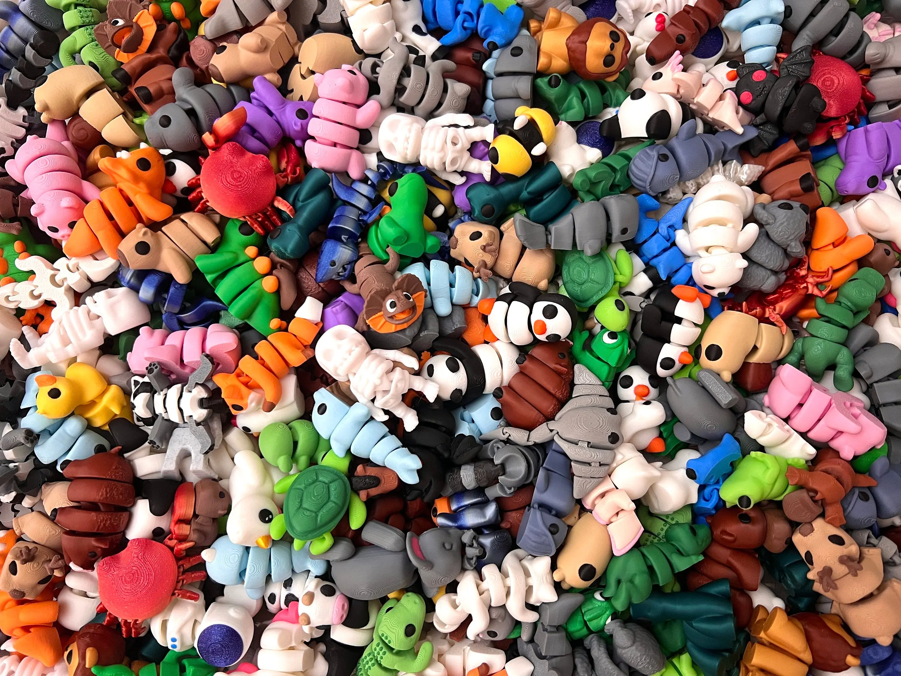 Mini Animals - Listing #1/2 - Cute Miniature Articulated Figurines Mini Animals - Listing #1/2 - Cute Miniature Articulated Figurines