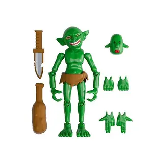 T13 Action Figure Goblin Doll Assembly Model, Multi-Jointed Moveable Goblin Hand Toy, Multiple Colors Available, Full Jointed Body, Two Head Carvings, Articulated Figures
