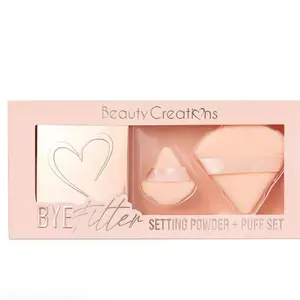 Beauty Creations Bye Filter Translucent Smooth Daily Cosmetic Makeup Setting Powder with Included Puff